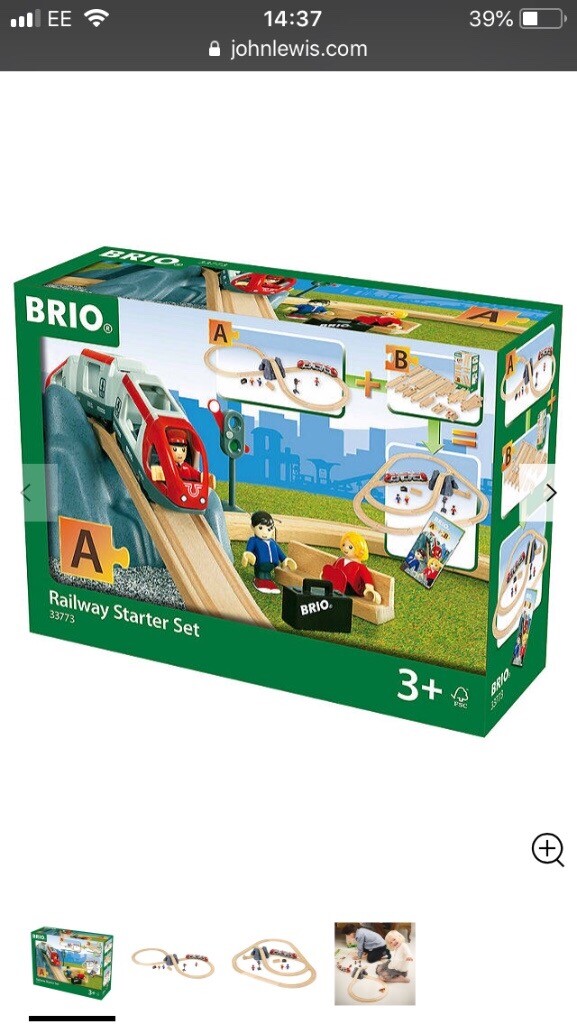 brio london train set